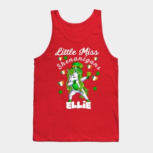 Unicorn dabbing little miss Shenanigans Tank Top